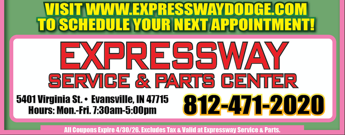 Current Print Ad at Expressway Dodge Inc in Evansville IN